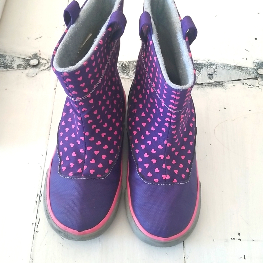 See Kai Run boot size 12 purple and pink  girls shoe